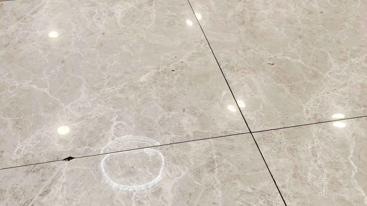 Marble floor texture background, polished ceramic tile surface